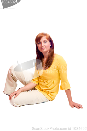 Image of Redhead woman