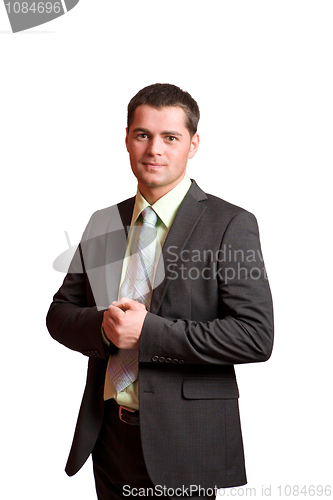 Image of determined businessman