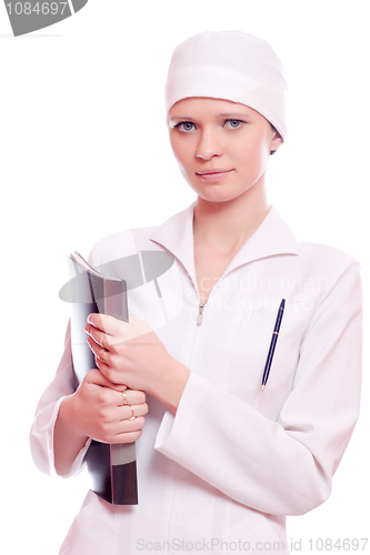 Image of Beautiful young nurse