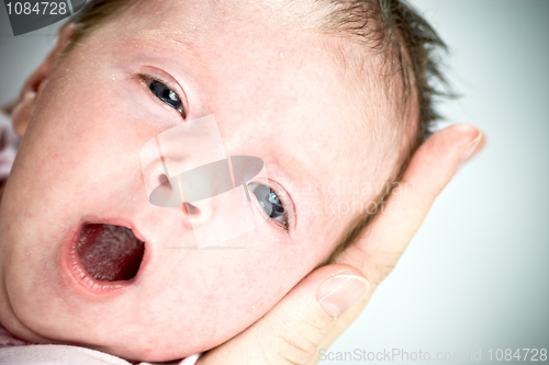 Image of Yawning baby