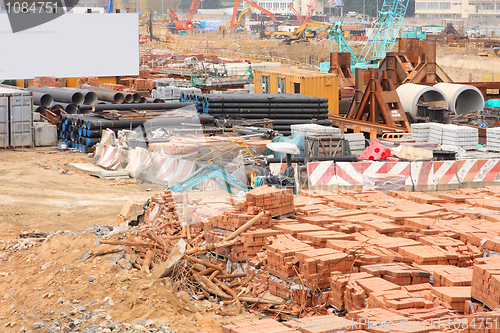 Image of Construction site in Hong Kong