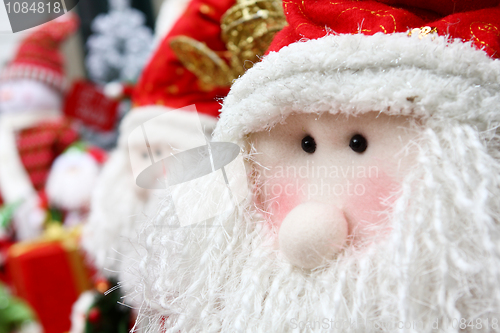 Image of Santa Claus with gifts