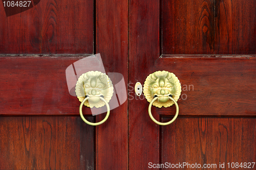 Image of Oriental Palace's with door knocker 