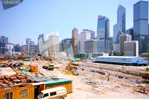 Image of Construction site in Hong Kong