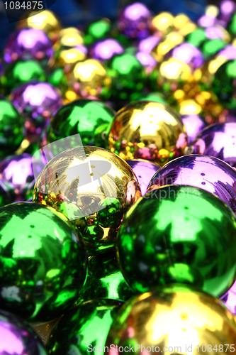 Image of Color balls. bright colors background 
