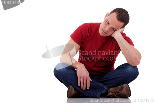 Image of very disappointed man 