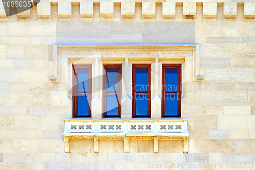 Image of Castle windows