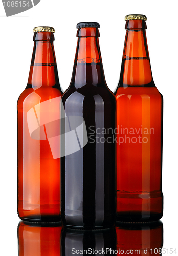 Image of Tree bottles of beer