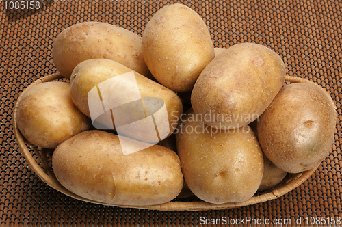 Image of Potatoes on a mat