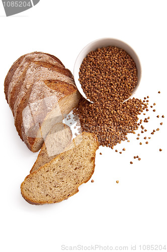 Image of Bread with buckwheat