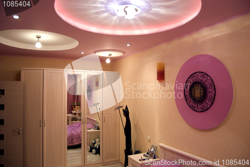 Image of pink bedroom 