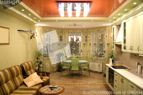 Image of kitchen interior 