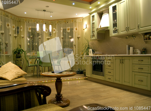 Image of kitchen interior 