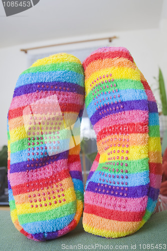 Image of Colorful Slippers