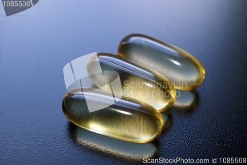 Image of Three Fish Oil Capsules