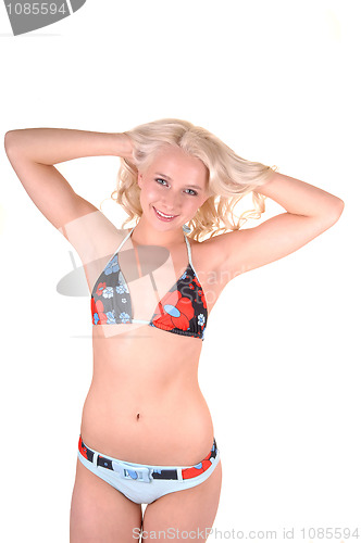 Image of Lovely bikini girl.
