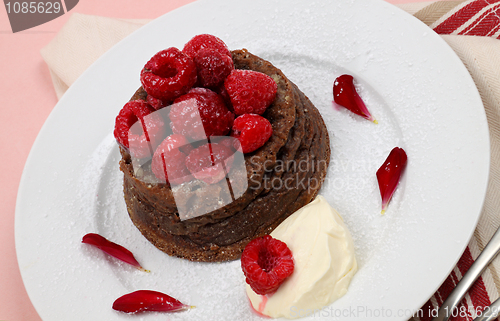 Image of Raspberry Chocolate Dessert