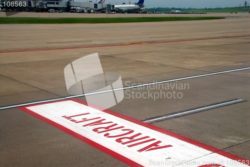 Image of Airport Runway Tarmac