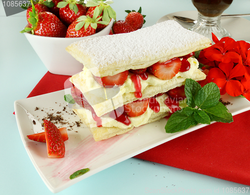Image of Strawberry Mille Feuille