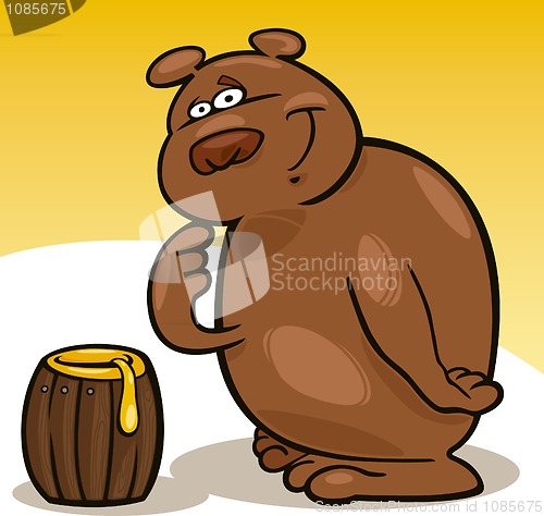 Image of Bear and honey