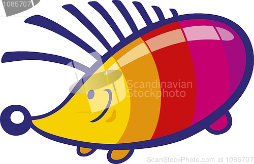 Image of Rainbow hedgehog