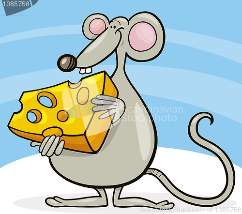 Image of Mouse with cheese
