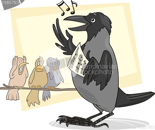 Image of Singing crow