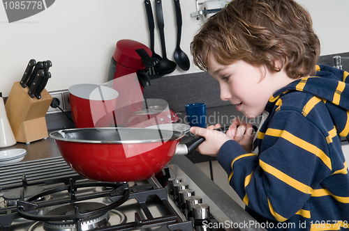 Image of Cooking Boy