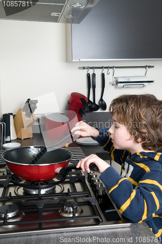 Image of Cooking Boy