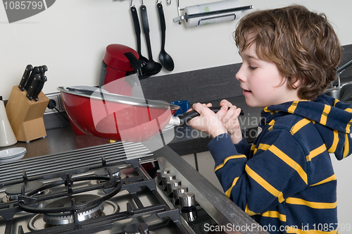 Image of Cooking Boy