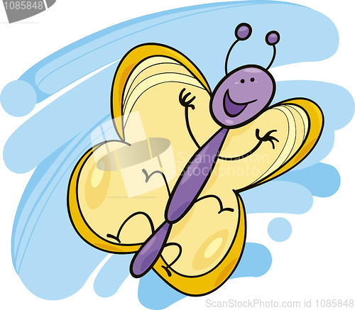 Image of funny butterfly