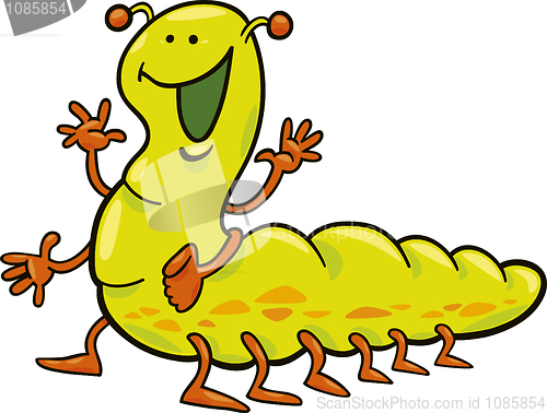 Image of funny caterpillar