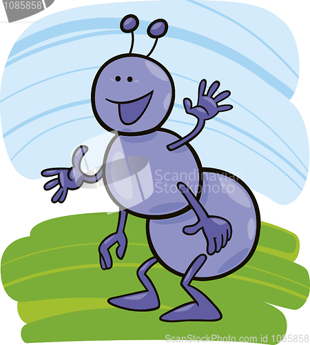 Image of funny ant