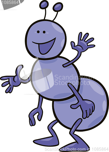 Image of funny ant