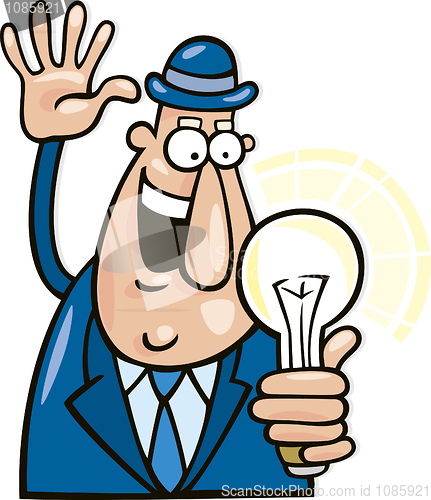 Image of Man with idea