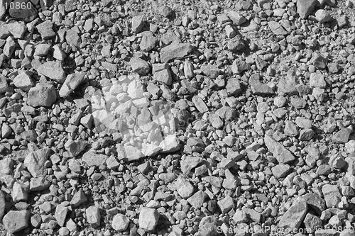 Image of A Background of white stones