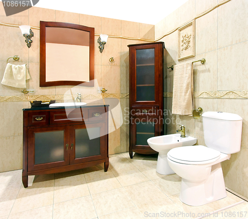 Image of Classic design bathroom