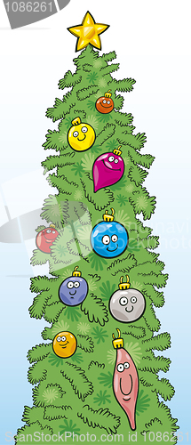 Image of Christmas tree