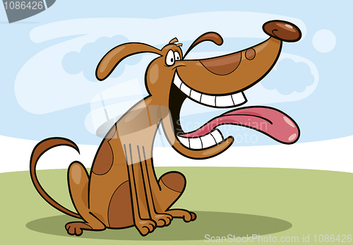 Image of Cartoon dog