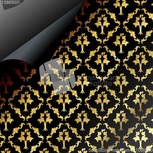 Image of Seamless dark pattern design