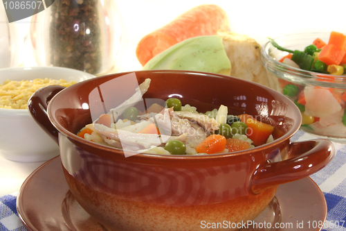 Image of chicken soup