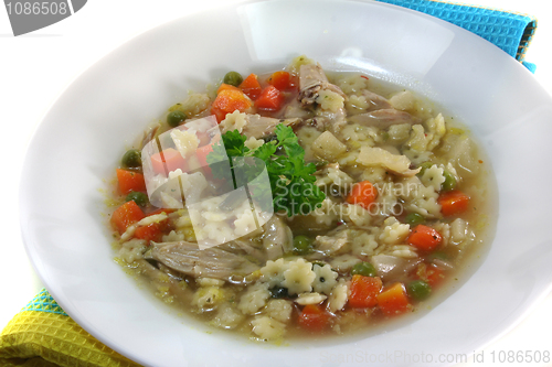 Image of chicken soup