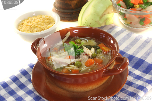 Image of chicken soup