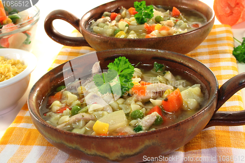 Image of chicken soup