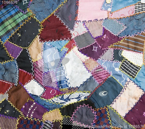 Image of patchwork quilt