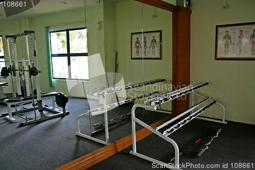 Image of Freeweights rack