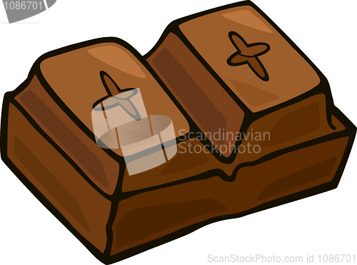 Image of chocolate block