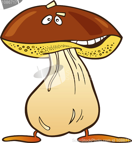 Image of Cartoon mushroom