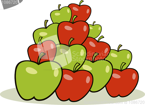 Image of heap of apples
