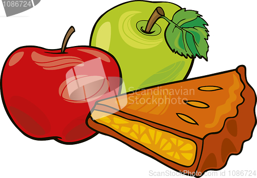 Image of apples and apple pie